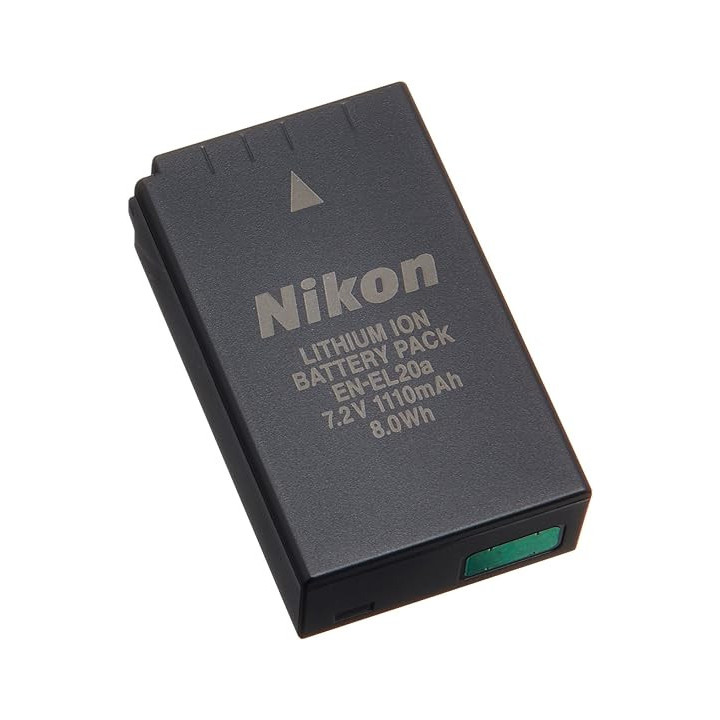 Nikon VFB11601 - EN-EL20a Rechargeable Lithium-Ion Battery Pack (7.2V, 1110mAh)
