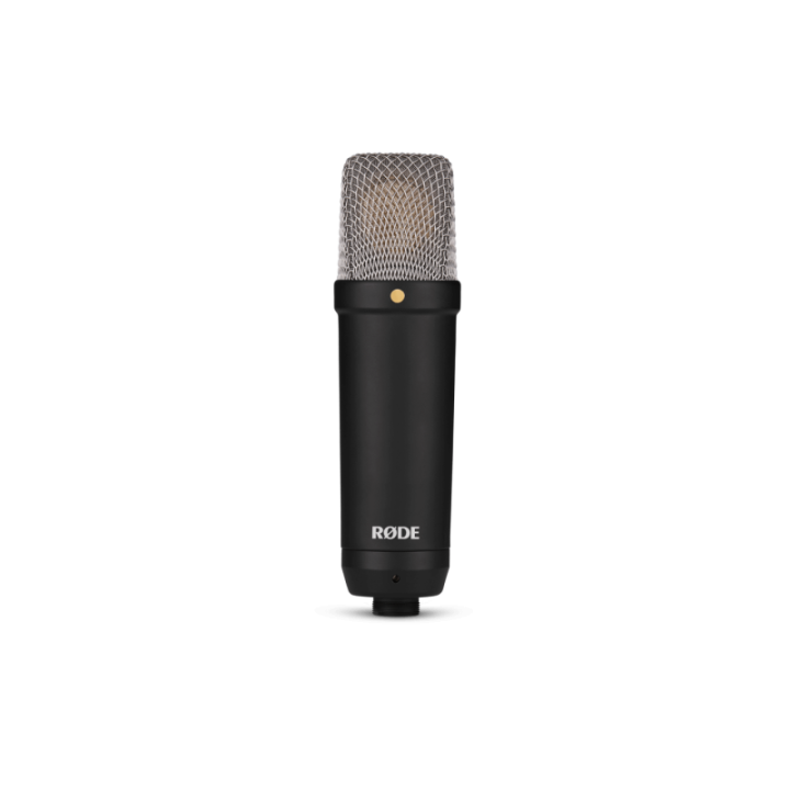 Rode NT1SIGNATUREBLACK - NT1 Signature Series Large-Diaphragm Condenser Microphone (Black)