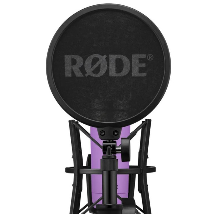 Rode NT1SIGNATUREPURPLE - NT1 Signature Series Large-Diaphragm Condenser Microphone (Purple)
