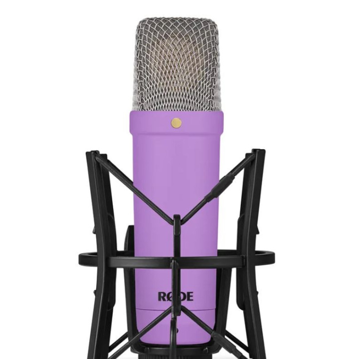 Rode NT1SIGNATUREPURPLE - NT1 Signature Series Large-Diaphragm Condenser Microphone (Purple)
