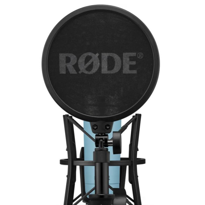Rode NT1SIGNATUREBLUE - NT1 Signature Series Large-Diaphragm Condenser Microphone (Blue)