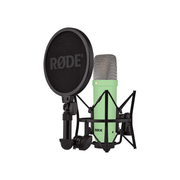 Rode NT1SIGNATUREGREEN - NT1 Signature Series Large-Diaphragm Condenser Microphone (Green)