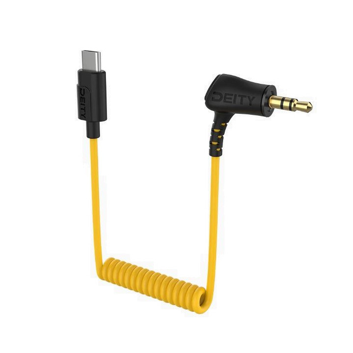Deity DY-6971842189441 - C21 (3.5 Locking TRS to USB-C Timecode/audio Cable)