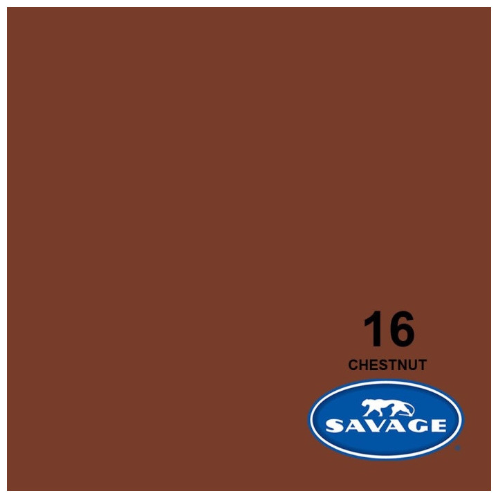 Savage SAV16-1253 - Background Paper Chestnut 1.36 x11m