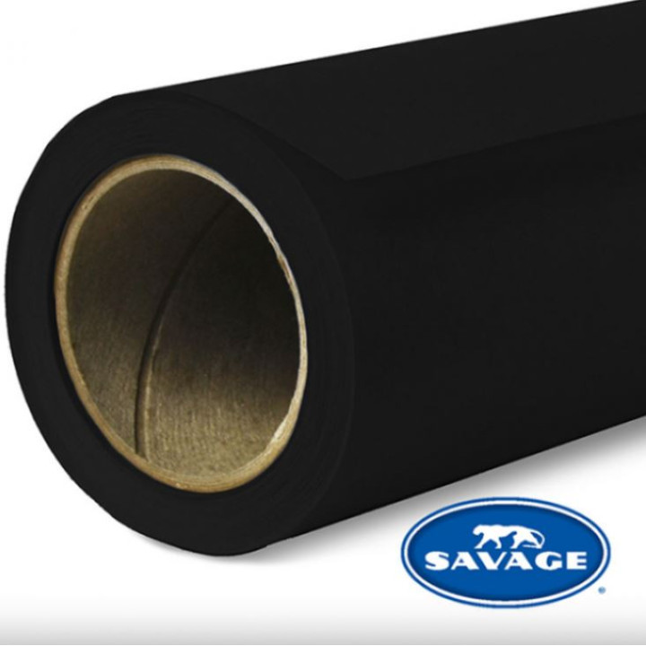 Savage SAV20-140 - Background Paper  Black 3.60x32m