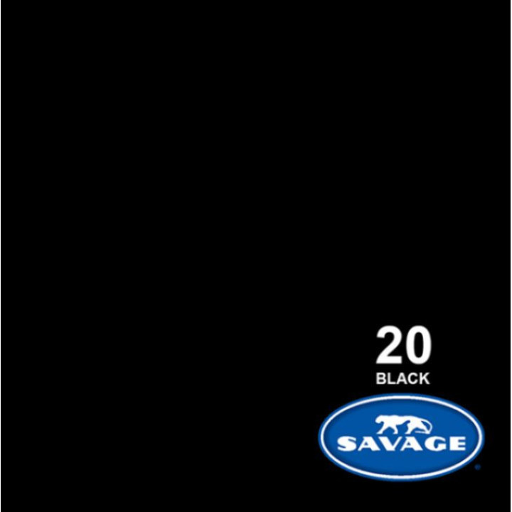 Savage SAV20-140 - Background Paper  Black 3.60x32m