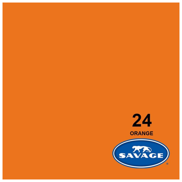 Savage SAV24-12 - Background Paper Orange 2 ,72x11m