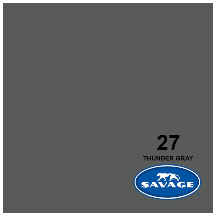 Savage SAV27-1253 - Background Paper Thunder Gray 1.36 x11m