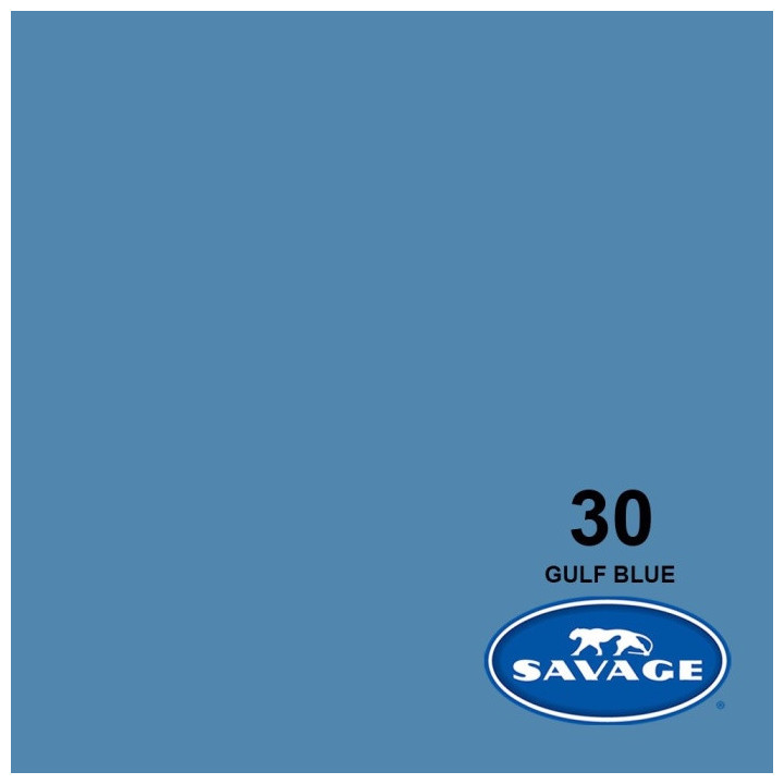 Savage SAV30-12 - Background Paper Gulf Blue 2 ,72x11m