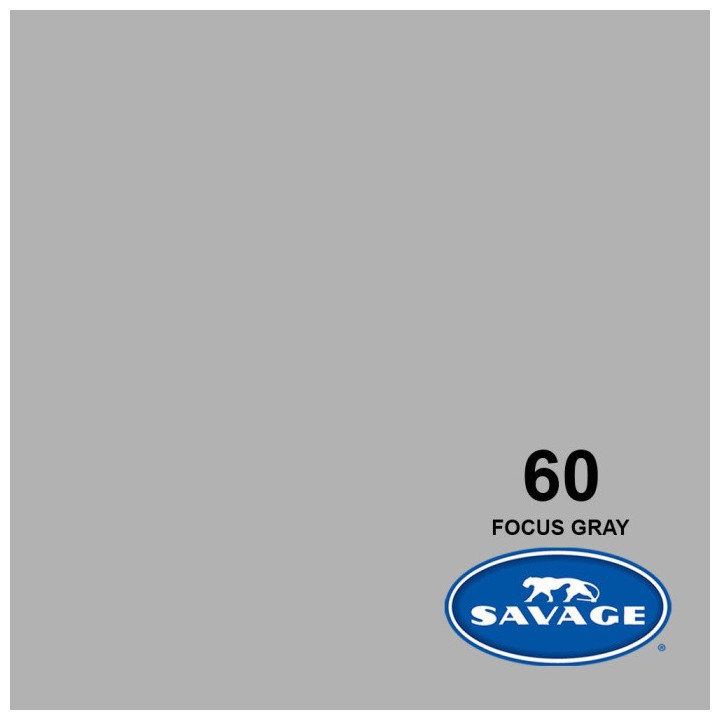 Savage SAV60-1253 - Background Paper Focus Gray 1.36 x11m