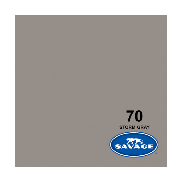 Savage SAV70-140 - Background Paper Storm Gray 3 ,60x32m