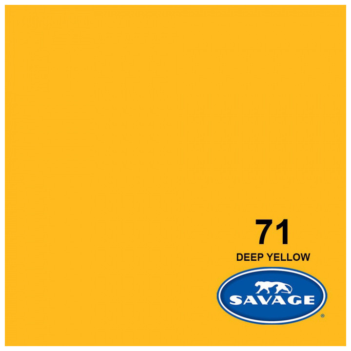 Savage SAV71-12 - Background Paper Deep Yellow 2 ,72x11m
