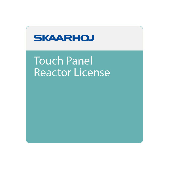 Skaarhoj LIC-TOUCH - Touch panel Reactor license