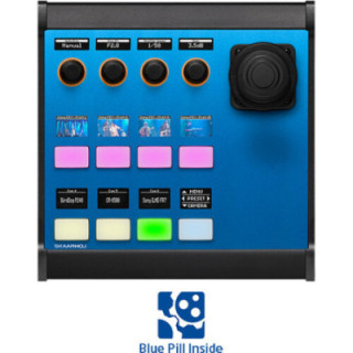 Skaarhoj PTZ-VIEW-V1B-SBK - PTZ View w/Blue Pill Inside - Slim Enclosure Black