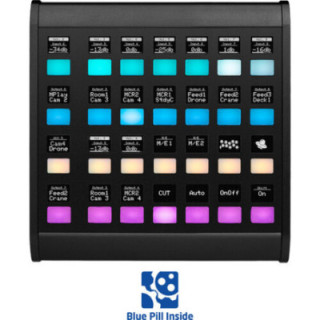 Skaarhoj QCK-SHOTPRO-V1B-BK - Quick Shot Pro w/Blue Pill Inside - Black