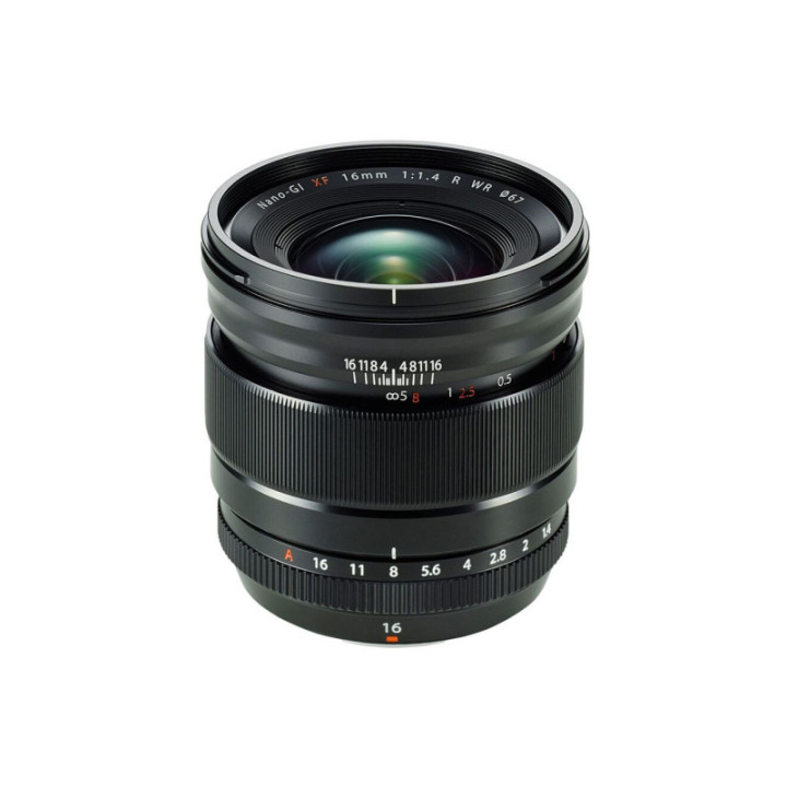 Fujinon XF 16mm F1.4 R WR "Swiss Garantie" - Wide Angle Lens