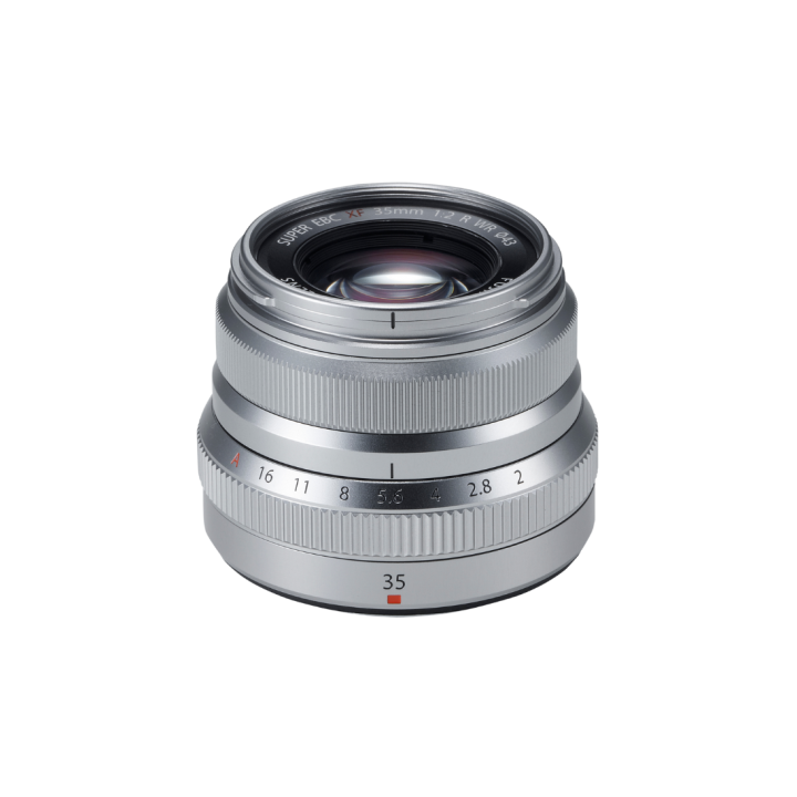 Fujinon XF 35mm F2 R WR Silver "Swiss Garantie" - Prime Lens