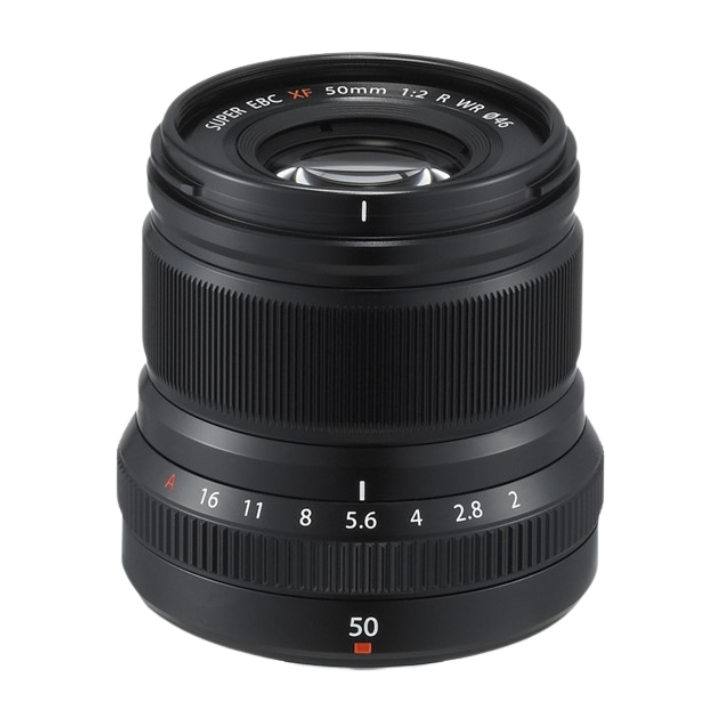 Fujinon XF 50mm F2 R WR Black "Swiss Garantie" - Telephoto Lens