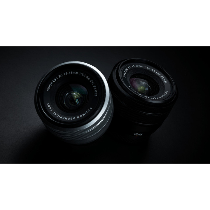 Fujinon XC 15-45mm F3.5-5.6 OIS PZ Black "Swiss Garantie" - Zoom Lens