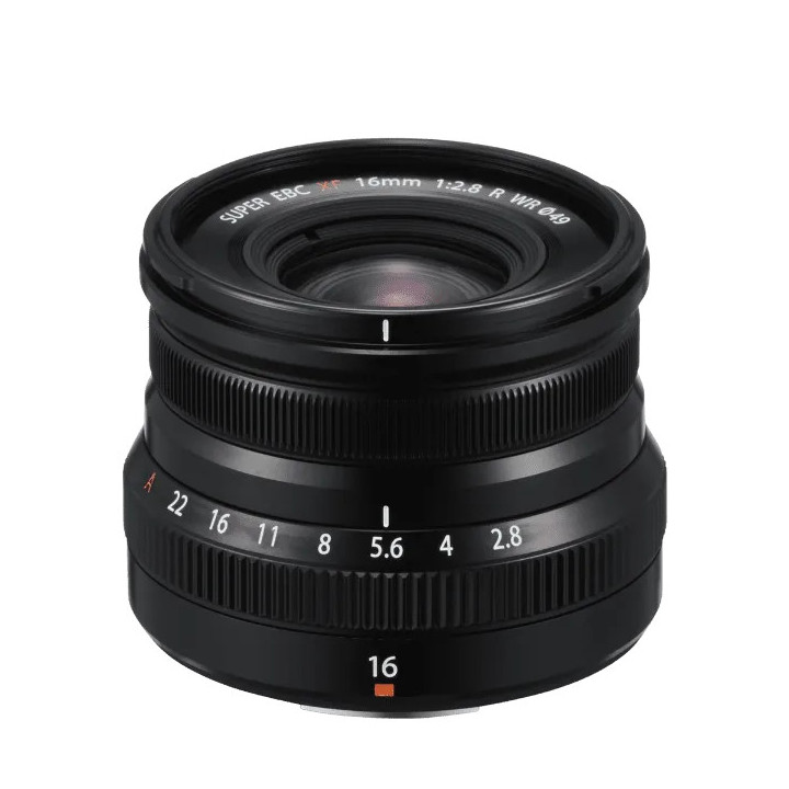 Fujinon XF 16mm F2.8 R WR Black "Swiss Garantie" - Wide-angle Lens