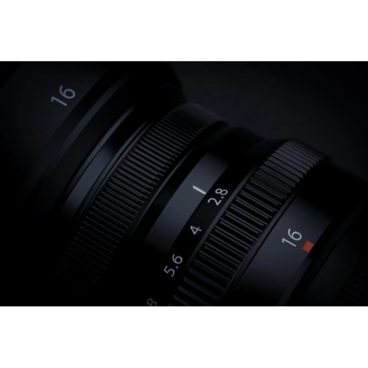Fujinon XF 16mm F2.8 R WR Black "Swiss Garantie" - Wide-angle Lens
