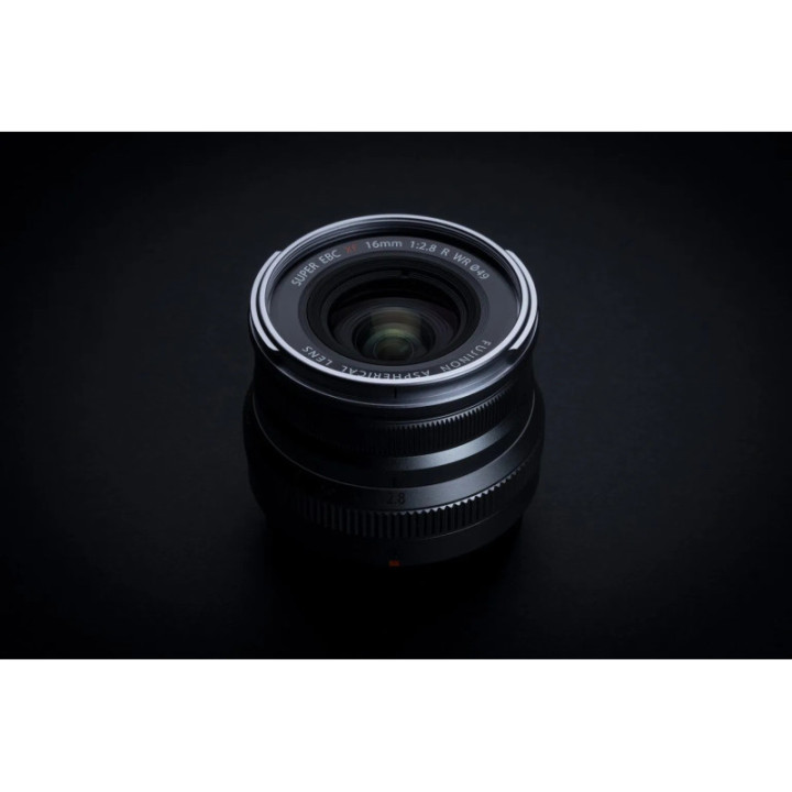Fujinon XF 16mm F2.8 R WR Silver "Swiss Garantie" - Portable Prime Lens