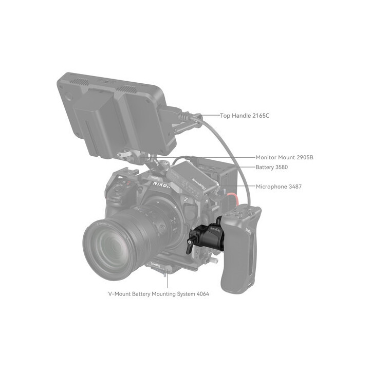 SmallRig 4112 - Universal Rotating Handle Adapter