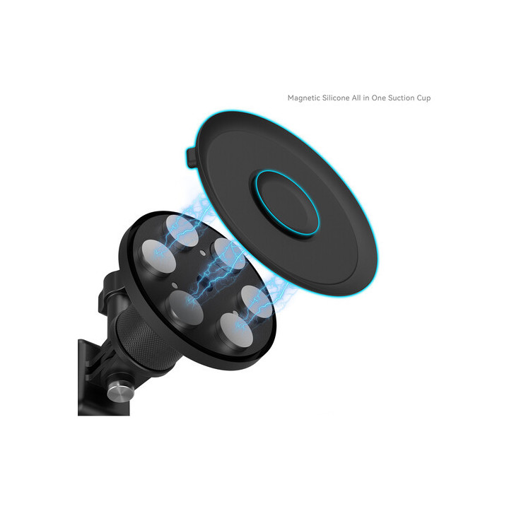 SmallRig 4347 - Suction Cup Mounting Support for Action Cameras