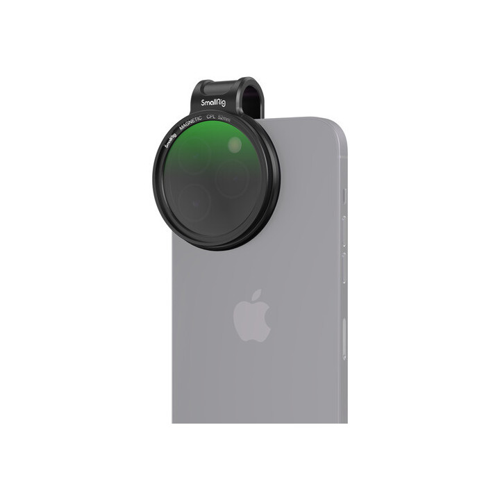 SmallRig 4389 - MagEase Magnetic Smartphone CPL Filter Kit with 52mm Adapter