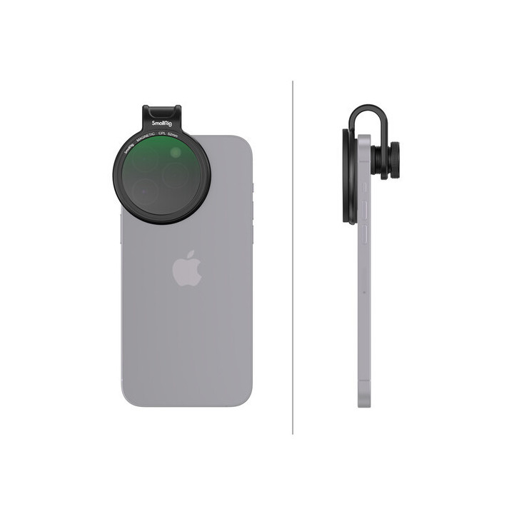 SmallRig 4389 - MagEase Magnetic Smartphone CPL Filter Kit with 52mm Adapter