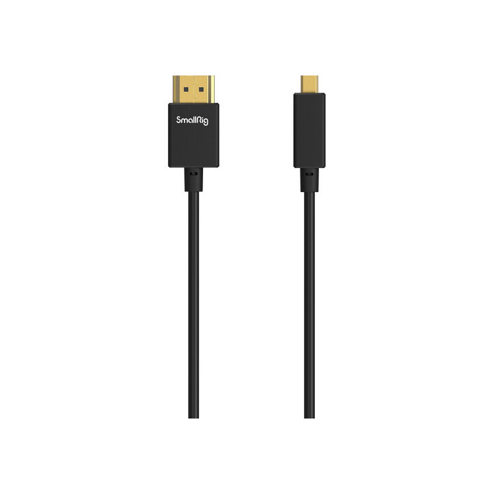 SmallRig 3043B - Ultra-Slim Micro-HDMI to HDMI Cable (22")