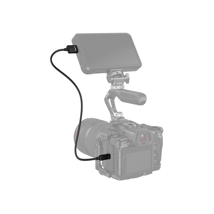 SmallRig 3043B - Ultra-Slim Micro-HDMI to HDMI Cable (22")