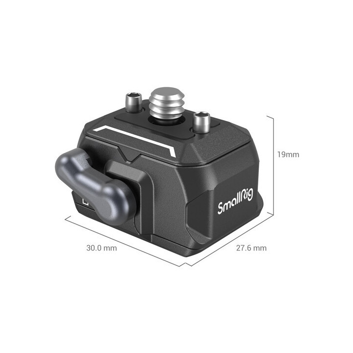 SmallRig 3513C - Drop-In HawkLock Mini Quick Release System with Locating Pins