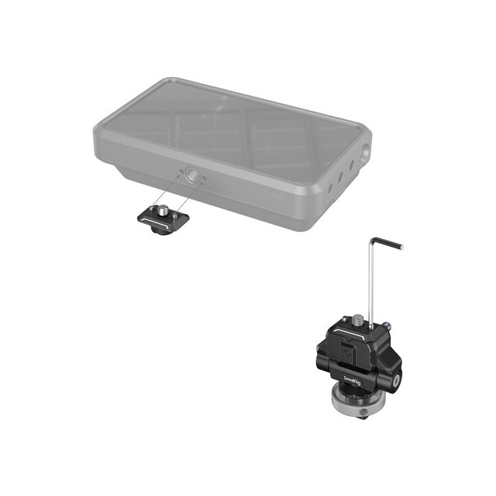 SmallRig 3514C - Drop-In Hawklock Mini Quick Release Monitor Mount with Cold Shoe