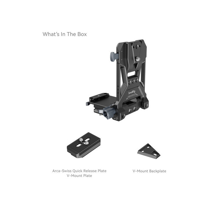 SmallRig 4064B - Compact V-Mount Battery Mounting System (Updated Version)