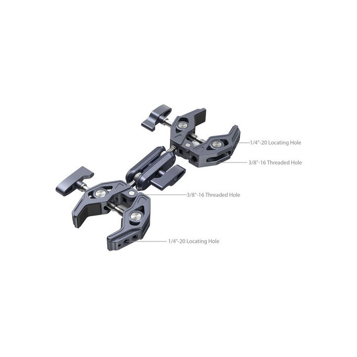 SmallRig 4103B - Super Clamp with Double Crab-Shaped Clamps