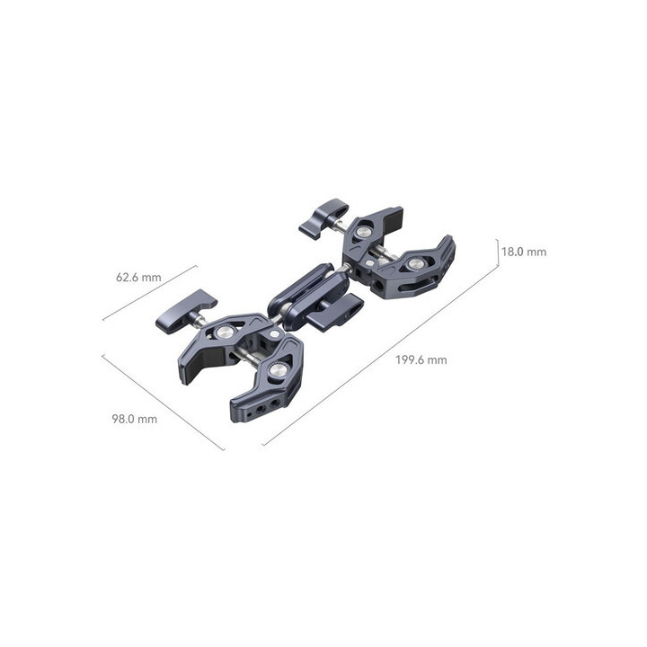 SmallRig 4103B - Super Clamp with Double Crab-Shaped Clamps