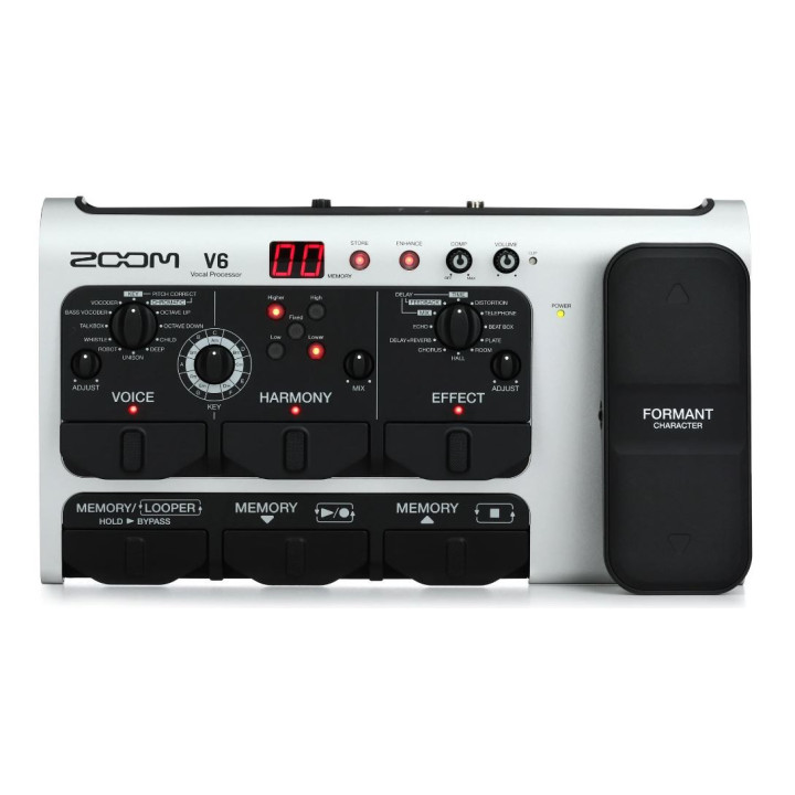 Zoom V6-SP - Multi-Effects Vocal Processor Pedal