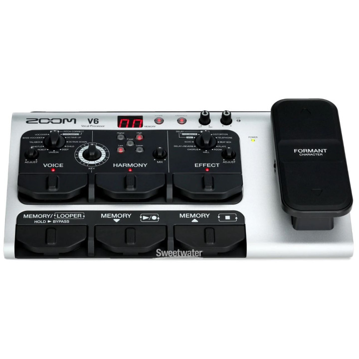 Zoom V6-SP - Multi-Effects Vocal Processor Pedal