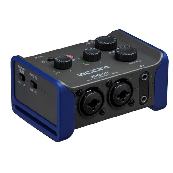Zoom AMS-24 - Audio Interface for Music & Streaming
