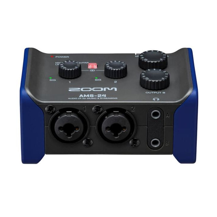 Zoom AMS-24 - Audio Interface for Music & Streaming