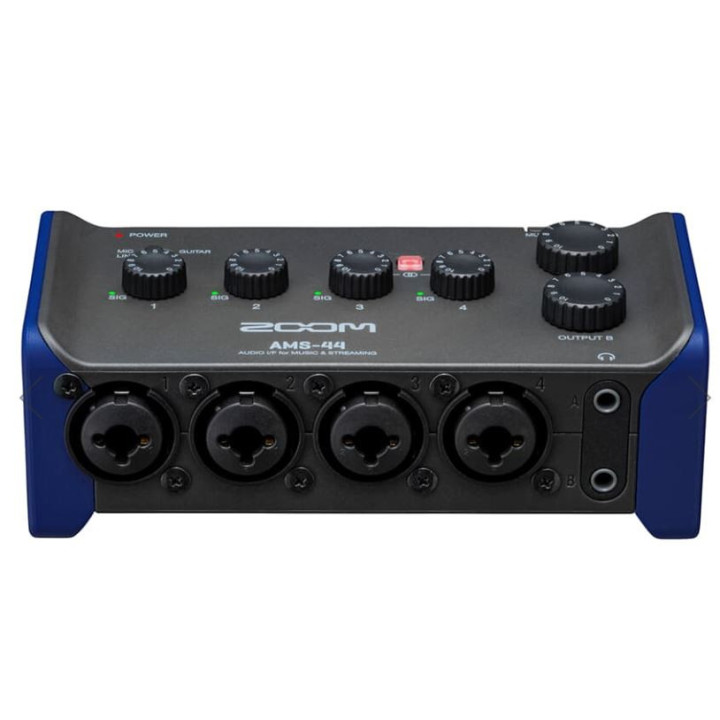 Zoom AMS-44 - Audio Interface for Music & Streaming