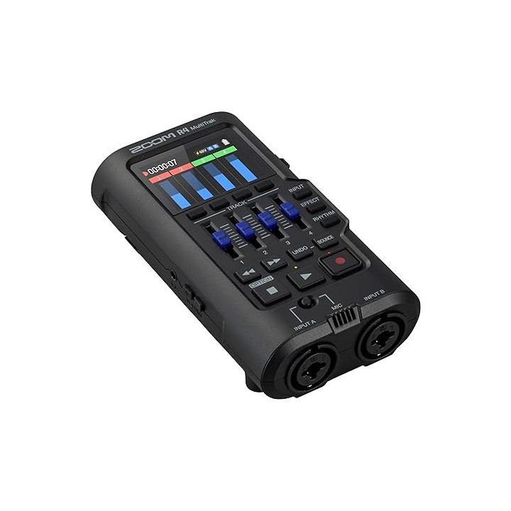 Zoom R4 - Handheld 4-Track Recorder with 32-Bit Float Audio