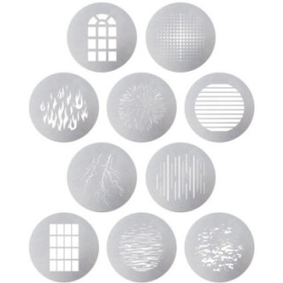Aputure Spotlight Max 10 piece Gobo Kit (Size A)