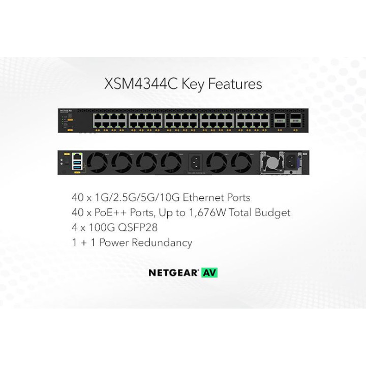 Netgear NGXSM4344C - Switch XSM4344C-100NES