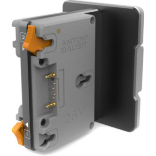 Anton-Bauer 8075-0352 - 26V Shark Fin Plate - Gold Mount Plus