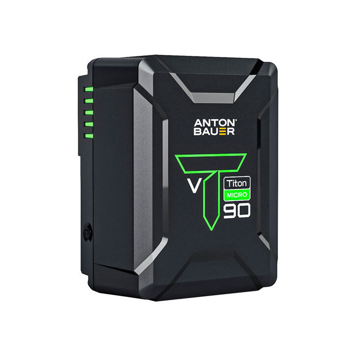 Anton-Bauer 8275-0165 - 4 X Titon Micro 90VM Batteries and VM4 Charger