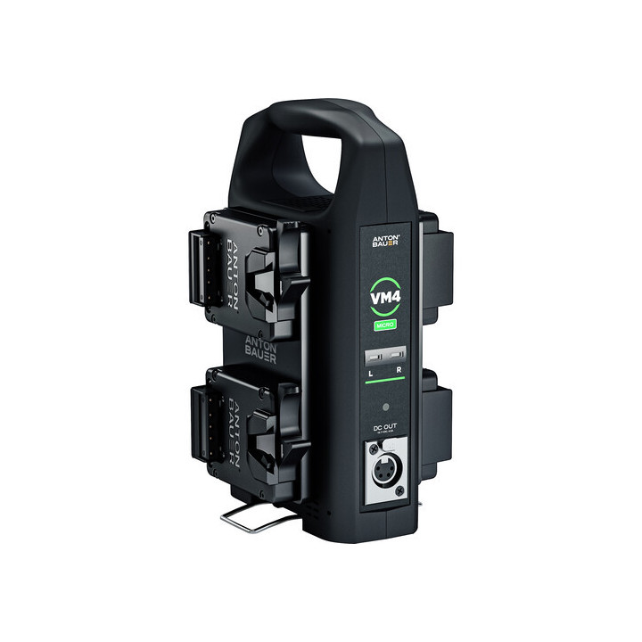 Anton-Bauer 8275-0167 - 4 X Titon Micro 150VM Batteries and VM4 Charger