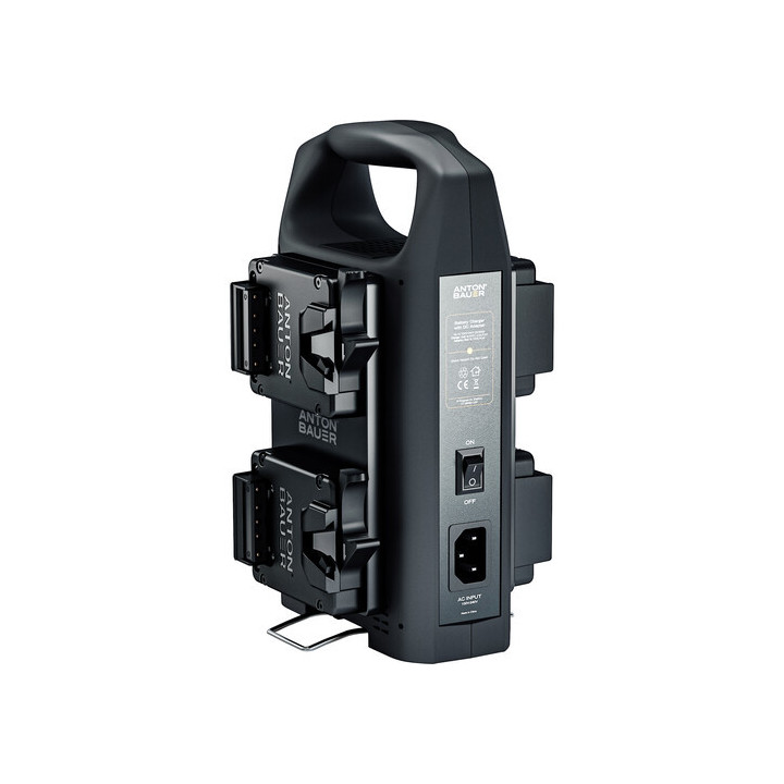 Anton-Bauer 8275-0167 - 4 X Titon Micro 150VM Batteries and VM4 Charger