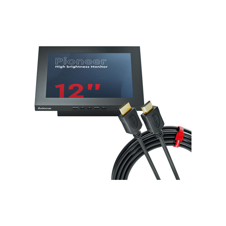 Autocue P7008-0954 - 12" Pioneer High Brightness Monitor